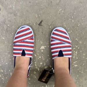 Fourth of July Slip-On Shoes
